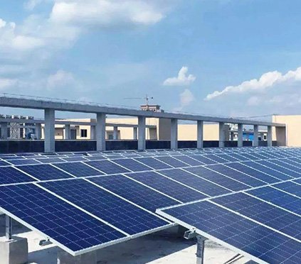 1.2MW Solar Plant For Industrial Rooftop