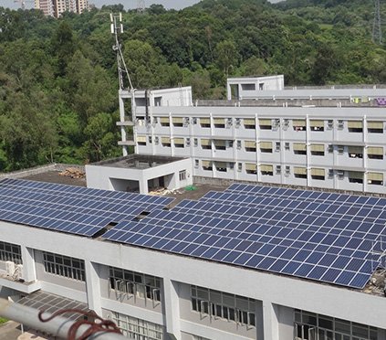 138KW Solar Plant For Industrial Rooftop